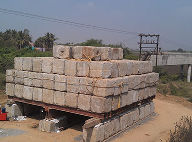 Load Test for Napalayam Bridge for SPL Infrastructure Pvt. Ltd