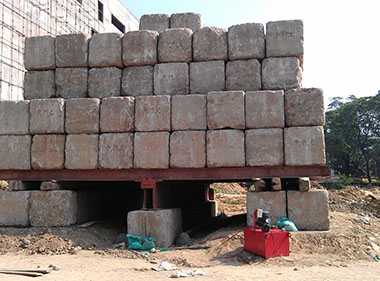 Load Test for Perambur Hospital for Southern Railway